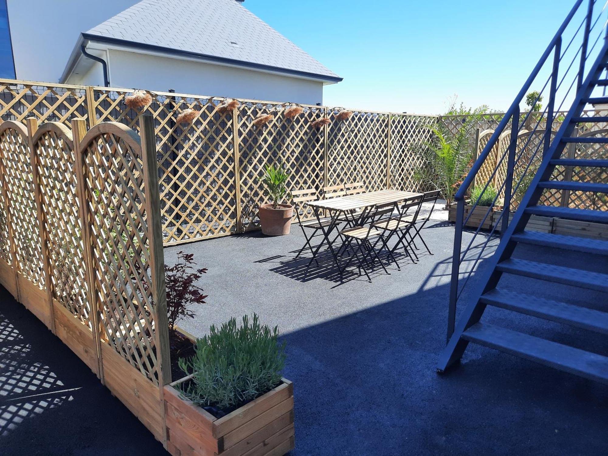 Duplex Avec Vue Sur Mer-La Rose Des Vents Saint-Côme-de-Fresné Exterior foto