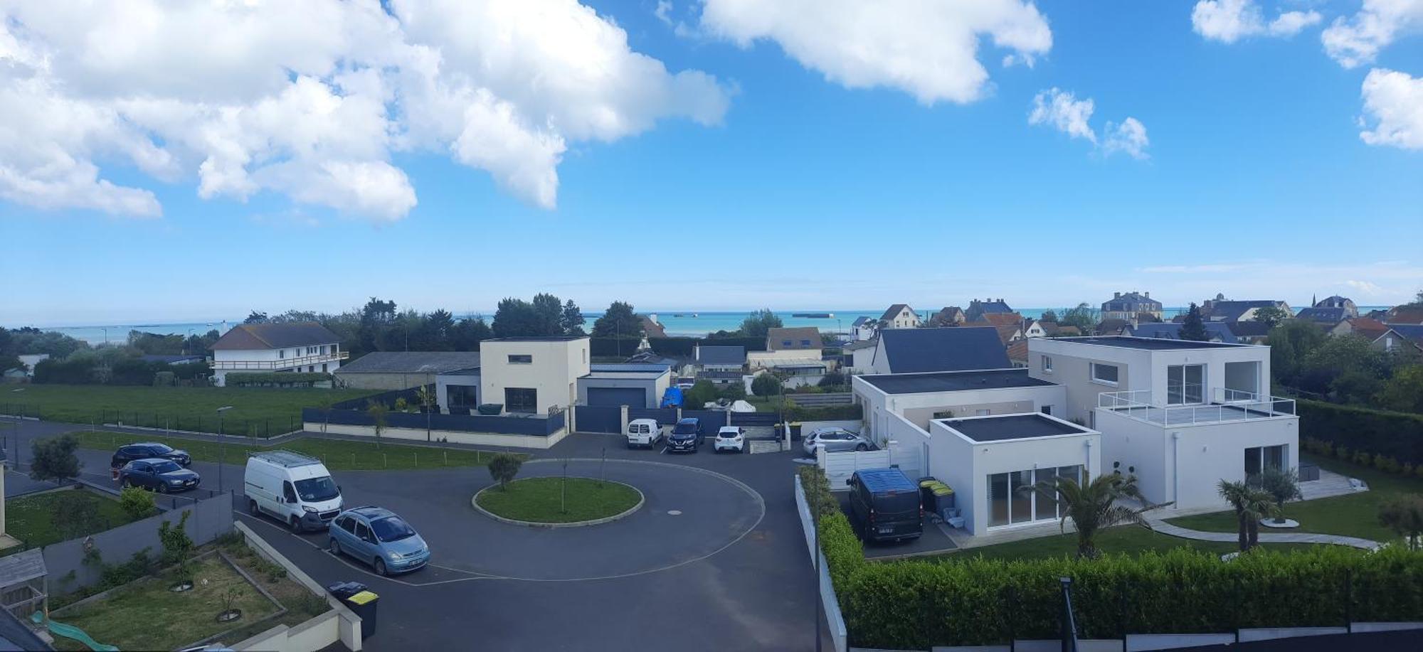 Duplex Avec Vue Sur Mer-La Rose Des Vents Saint-Côme-de-Fresné Exterior foto